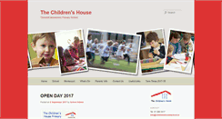 Desktop Screenshot of childrenshouseschool.ie