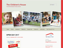 Tablet Screenshot of childrenshouseschool.ie